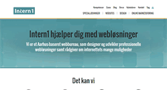 Desktop Screenshot of intern1.dk