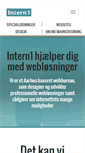 Mobile Screenshot of intern1.dk